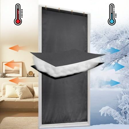 Insulating Thermal Curtains for Temperature Control